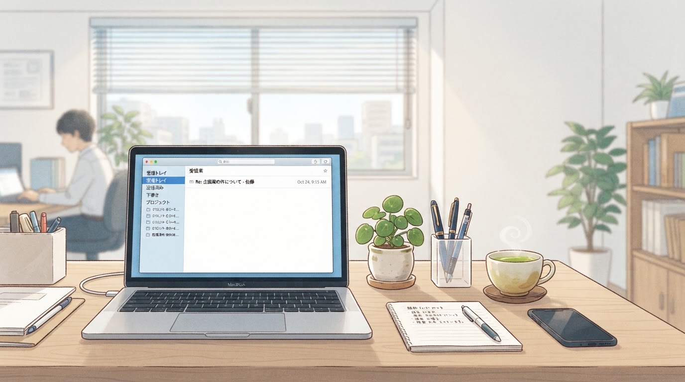 AIメール自動化で受信トレイを整頓する — Gmail・Outlookをそのまま使いながら